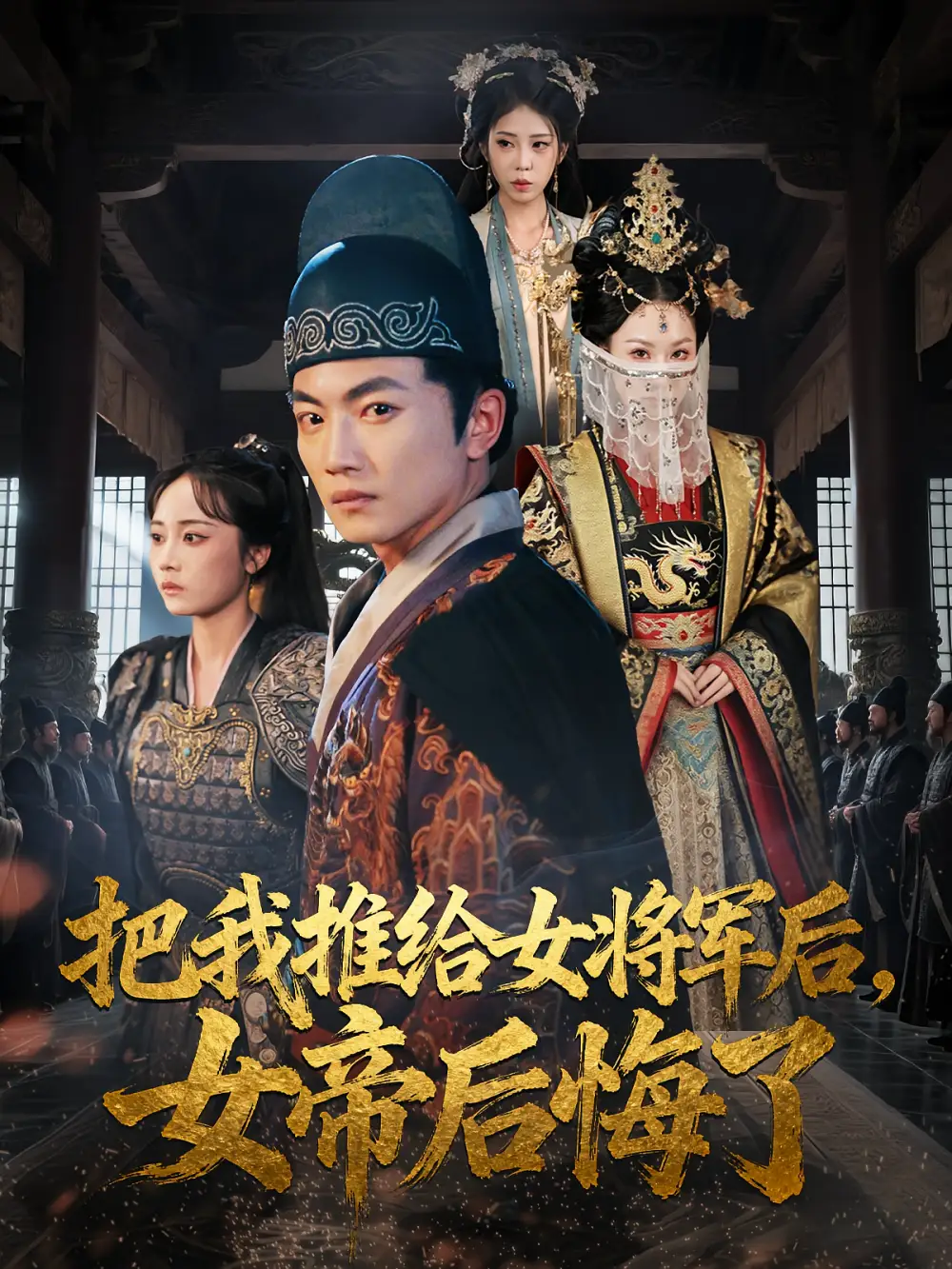 把我推给女将军后女帝后悔了（89集）海报