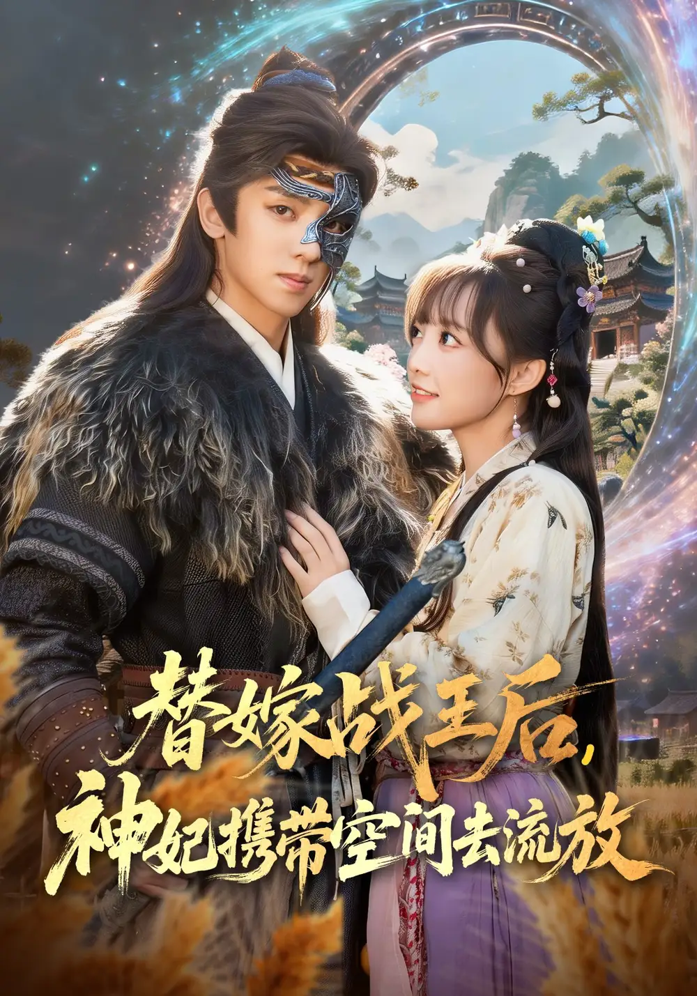 短剧《替嫁战王后，神妃携带空间去流放》完整剧情全集免费在线观看