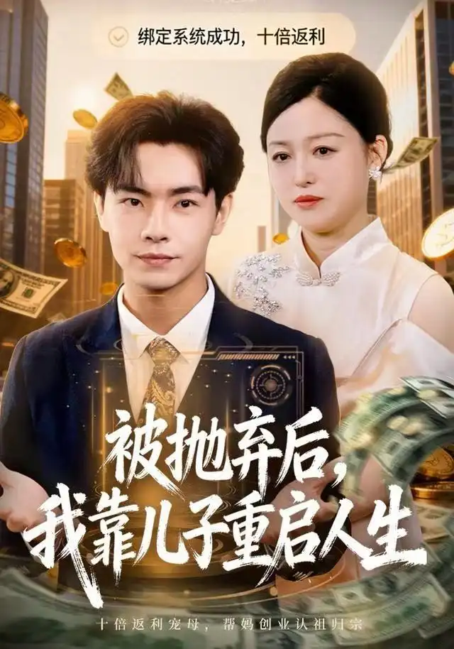 被抛弃后，我靠儿子重启人生（80集）张庆晓＆张闻宇海报